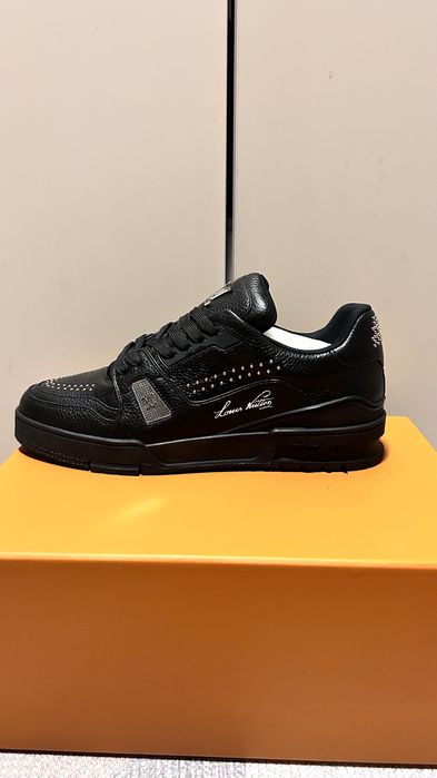 Louis Vuitton Trainers #54 Leather номер 43(28) черни кожени