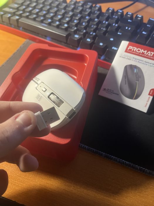 mouse gaming PROMATE 2.4ghz