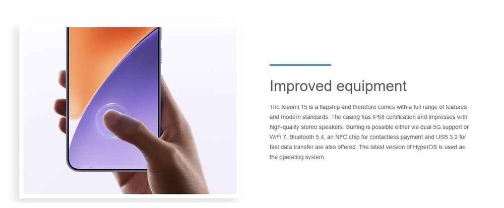 Нов Xiaomi 15 12/256 черен; 6.36" OLED; 3x50mpx Leica; SD8 Elite; 5400