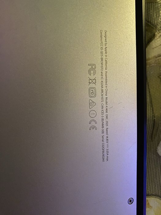 MacBook air 13 2014