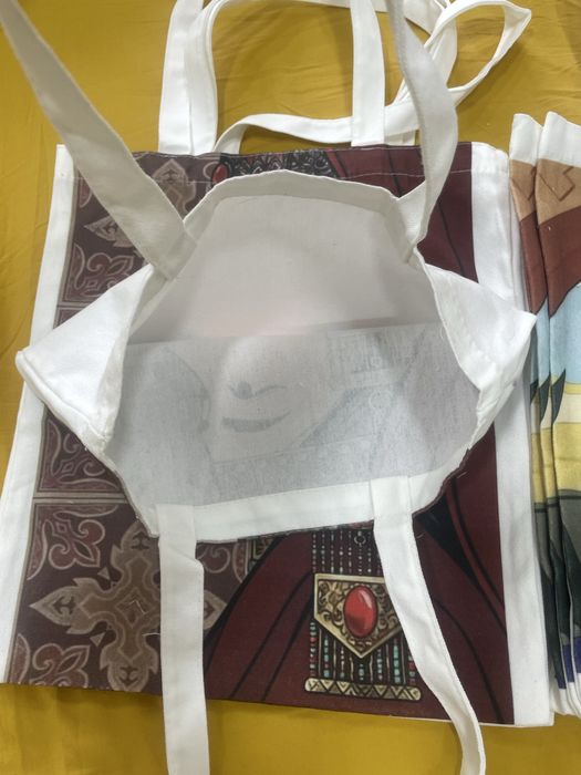 Шопер с национальным принтом