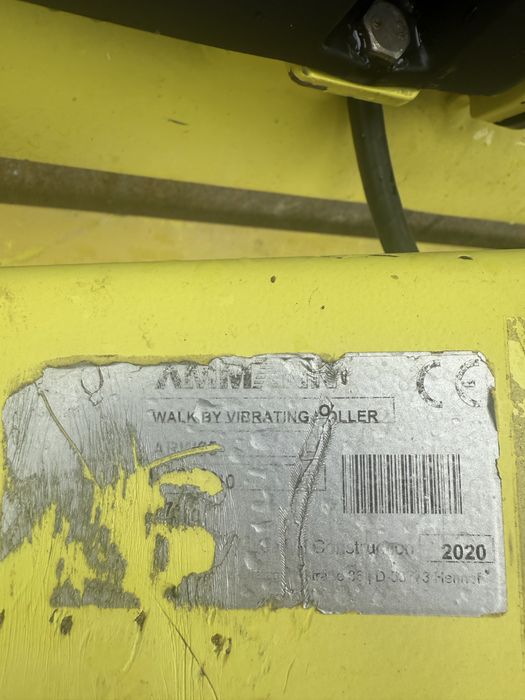 Cilindru compactor Ammann / 750 kg / Motor hatz / 2020 / 104h