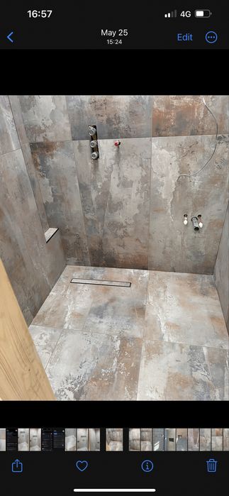 Execut lucrari gresie faianta de inalta calitate