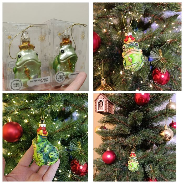 Игрушки на ёлку ручной работы