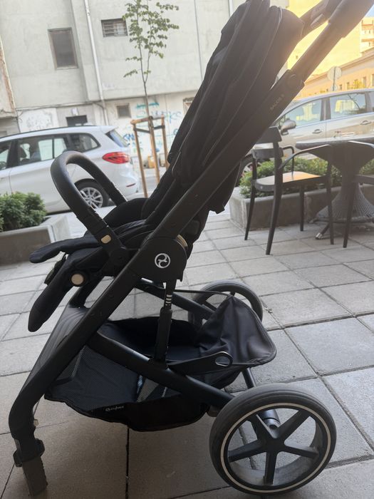 Детска количка Cybex Balios S Lyx 2023 / Moon Black