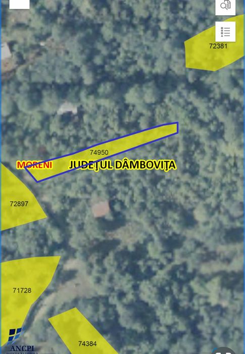Vand teren intravilan Moreni