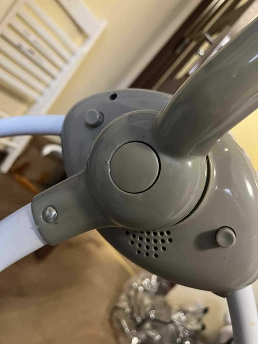 CANGAROO Електрическа люлка BABY SWING СИВ