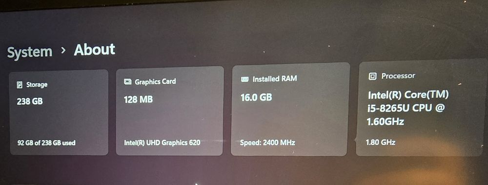 Hp Elitebook 840 G6 i5 8265U 16 Gb DDR4 Modem LTE