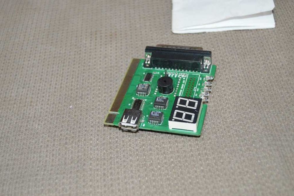 Placa diagnosticare Bios PC pentru calculatoare mai vechi pe PCI