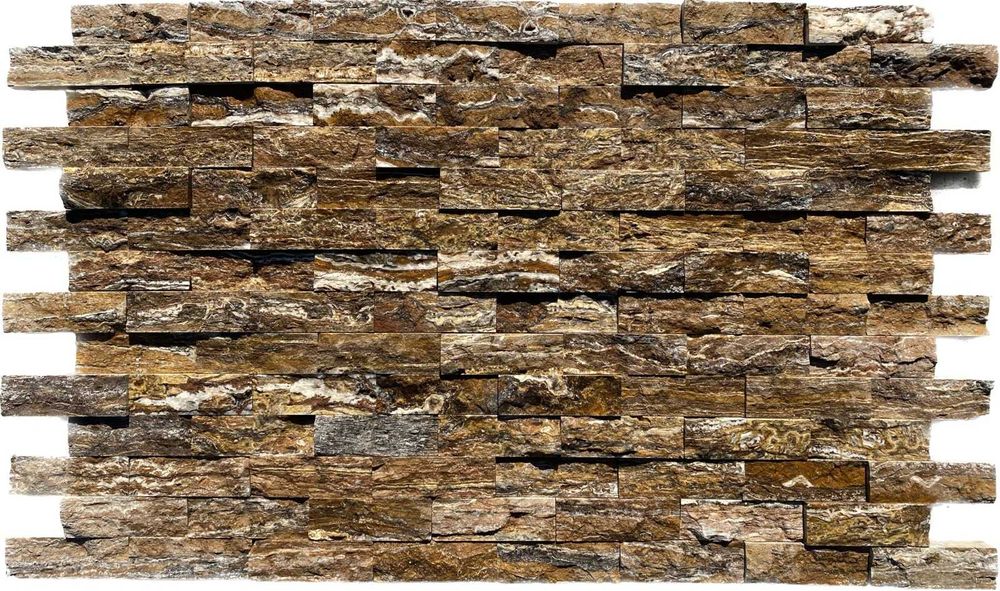 Travertin  Walnut Scapitat  15 x 5 x 2 cm 94,50 +TVA / mp