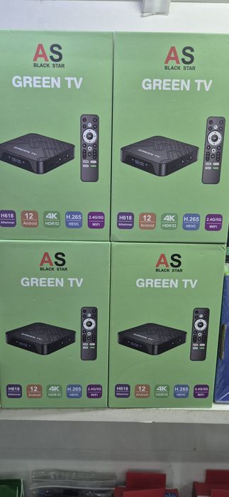 Smart Box Green Tv