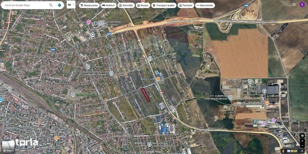 Teren 4862 mp Craiova zona Spitalul Regional ideal investiție