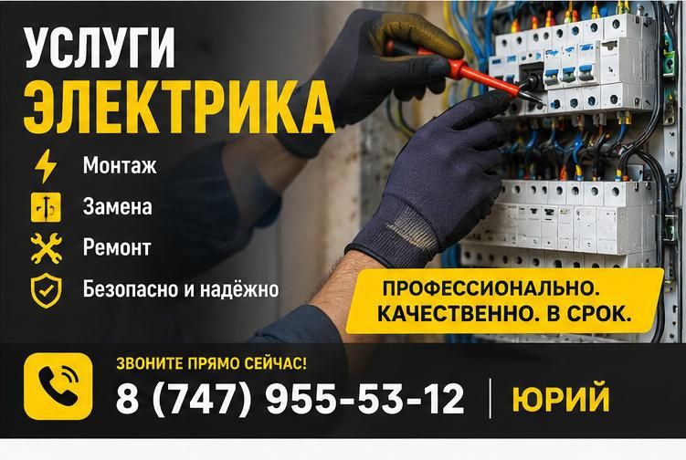 Услуги электрика