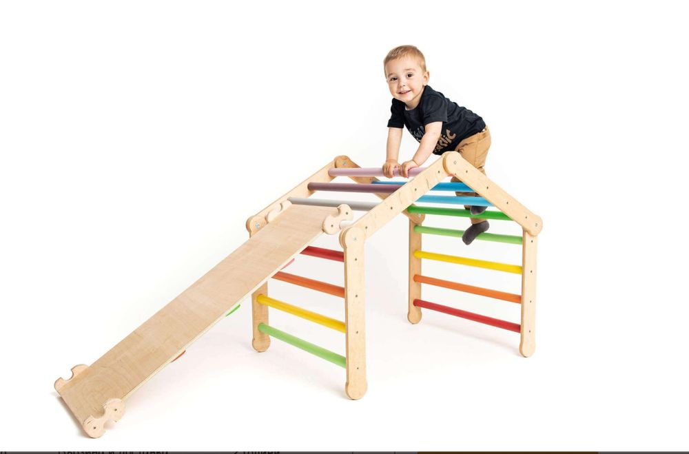 Пиклер/ детска дървена катерушка българско производство