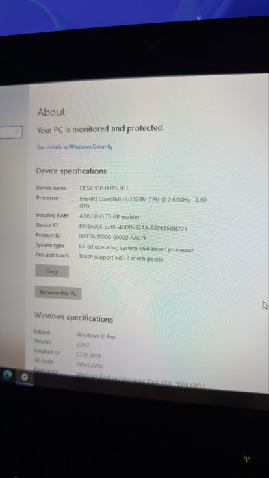 Lenovo Thinkpad x230 i5/4GB/256 SSD