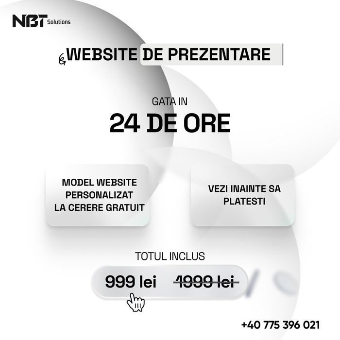 MODEL WEBSITE GRATUIT - Vezi Inainte Sa Platesti