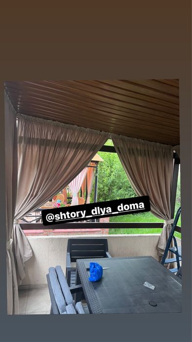 Шторы для беседок и террас