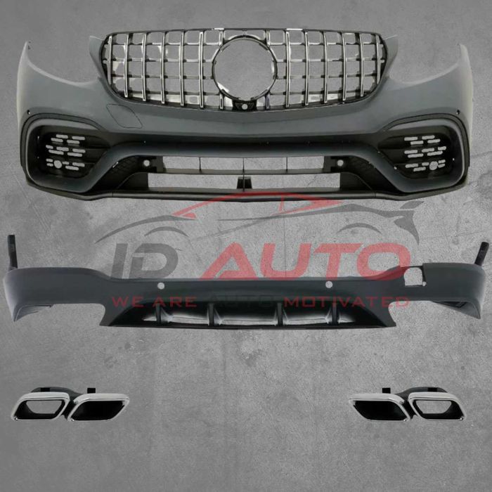 Боди кит – AMG пакет за Mercedes GLC X253 (2015–2019) – AMG S63 дизайн