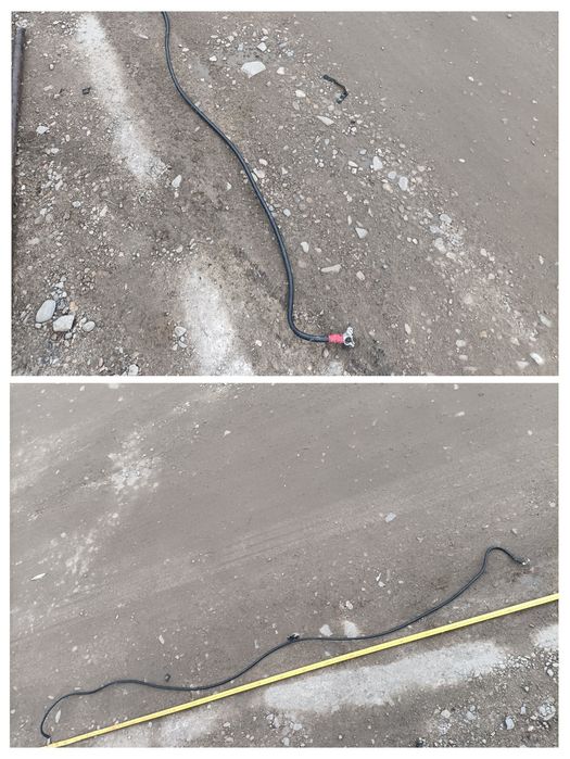 Cablu cabluri + - bornă plus,3,5 metri,diametru 13mm, airsoft escalada