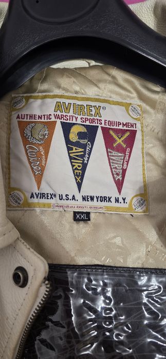 Geaca Avirex de colectie din piele de vaca
