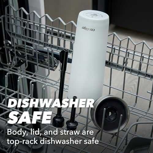 Нова Contigo термочаша 720мл без разливане вакуумна неръждаема 14 часа