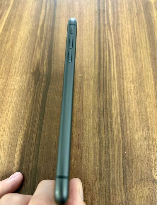 iphone 11 negru cu folie si husa