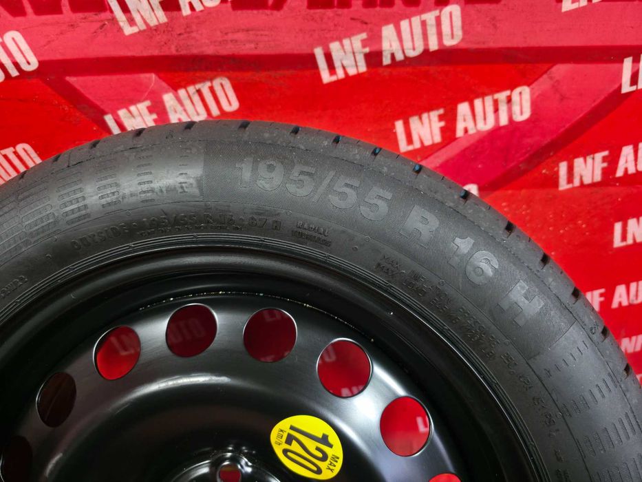 Roata Rezerva 4x100 16'' 195/55/16 OEM Opel Corsa - NOUA !