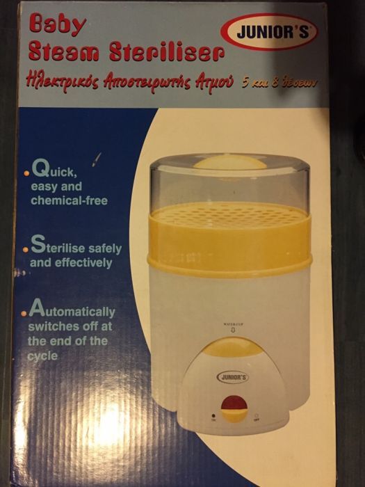Електрически парен стерилизатор Junior's