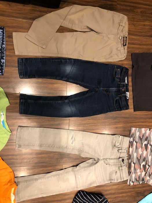 Дрешки за момче 4-5 гНM,Next,панталон,яке,блузи, дъждобран,есен