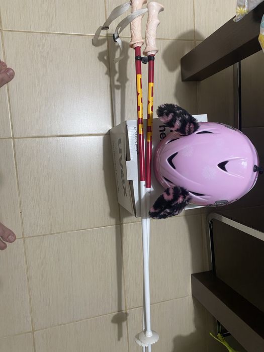 Vand casca shi pt copii  52-54 cm si bete 95 cm