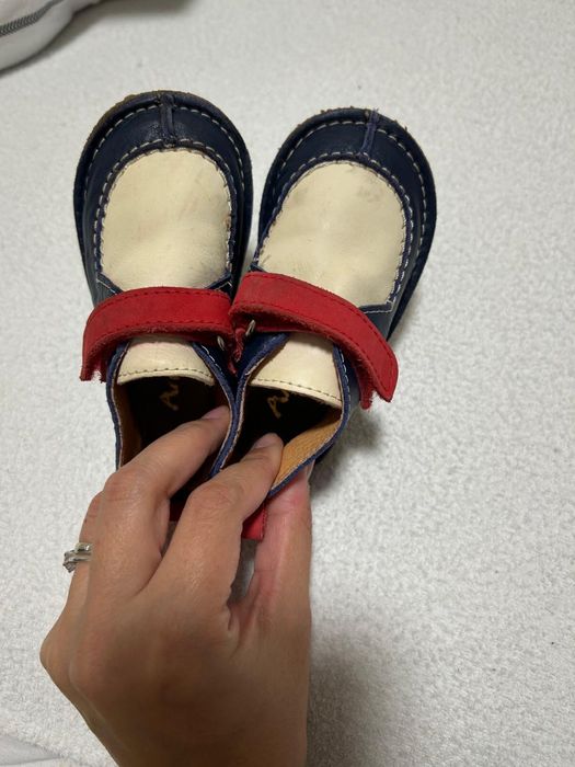 Pantofi ghete piele naturala bebelusi