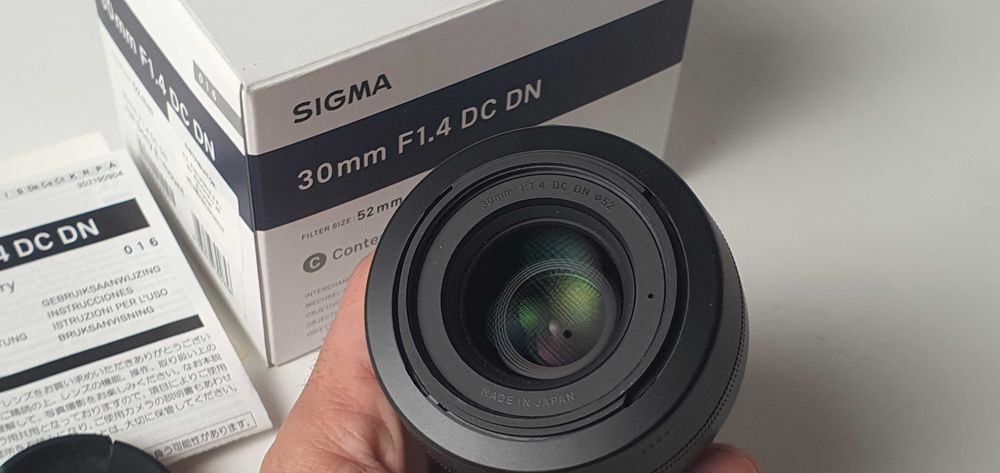 Sigma 30 mm F1.4 DN Montura Sony E