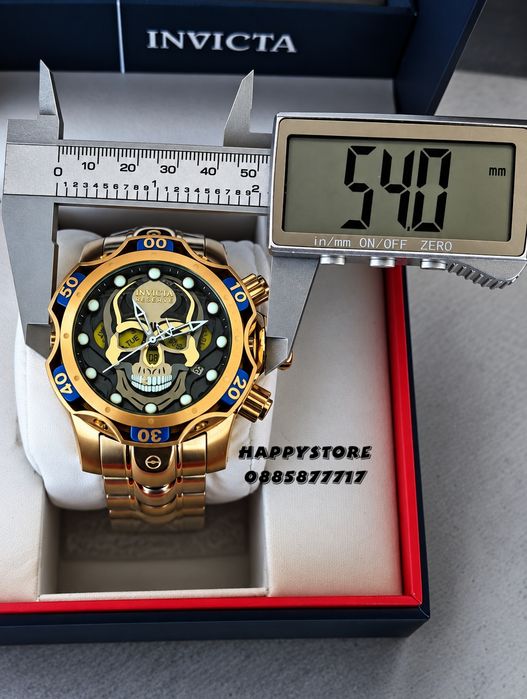 INVICTA Golden Reaper 54 mm, Инвикта нов мъжки часовник