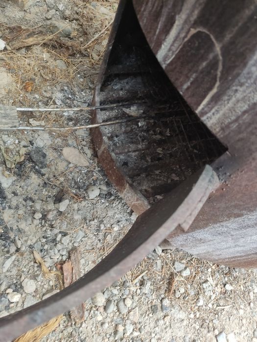 Казан ошак с печкой