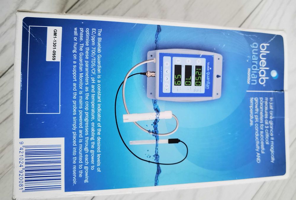 Bluelab guardian monitor pH&EC nou