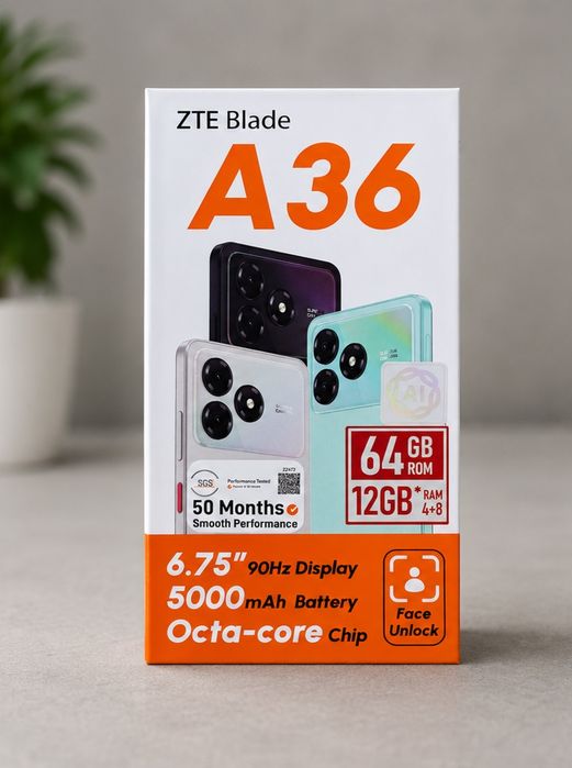 Zte blade a36 Black