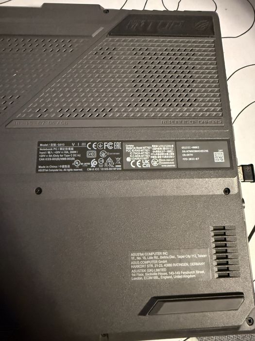 Laptop ASUS ROG G513