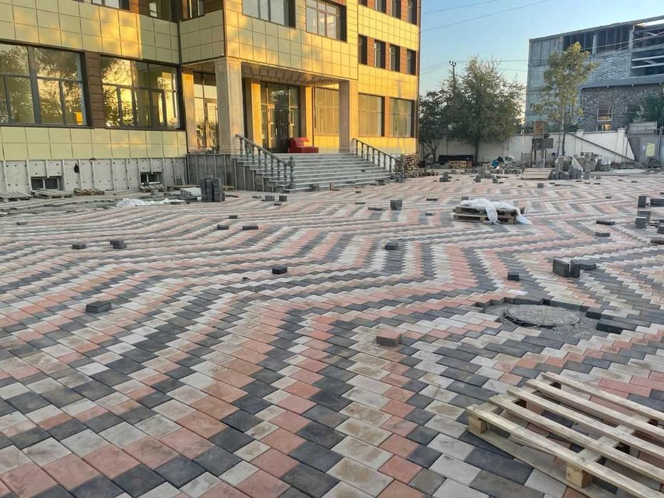 Брусчатка вибропрессованная