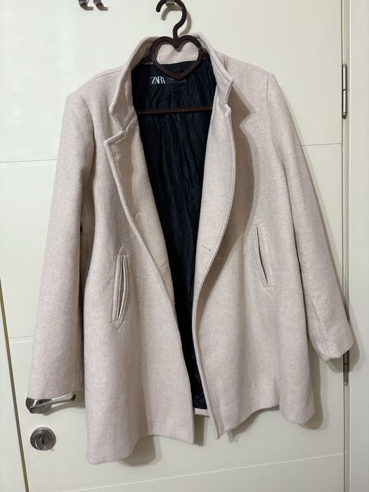 Двуредно палто от вълна