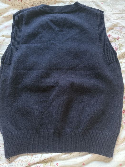 Школьная Поло Жилетка теплая