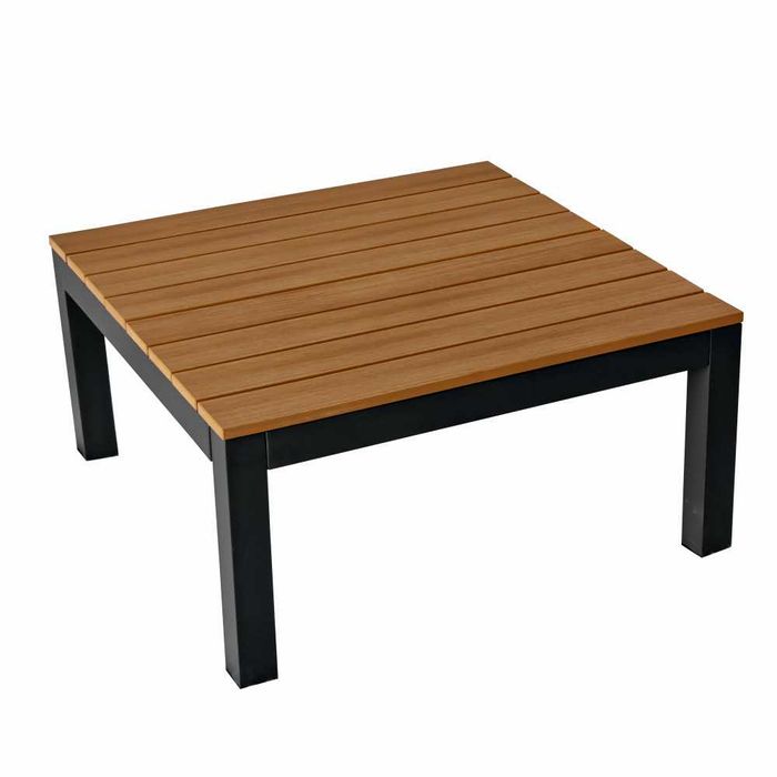 Mobilier terasa gradina aluminiu polywood 4 piese perne incluse gri