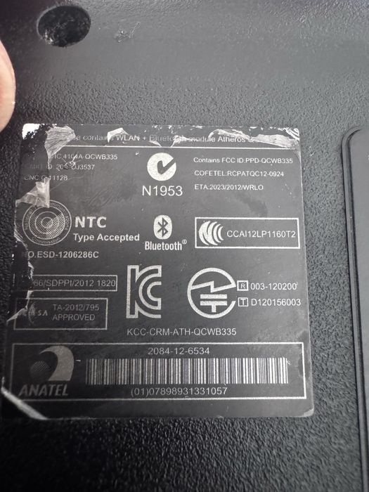 Ноутбук Packard bell