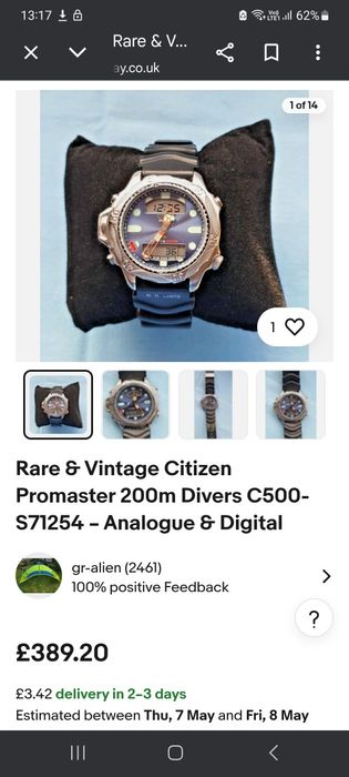 Citizen  Promaster Aqualand ll