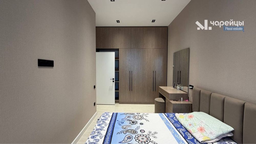 3-x комнатная квартира с ремонтом. Новостройка у метро Новза.