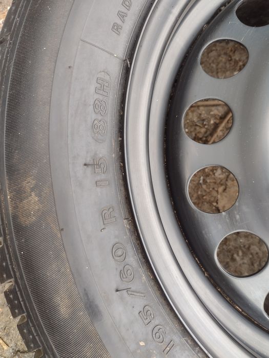 Нови резервни джанти с гуми 15-Пежо.Ситроен.Опел