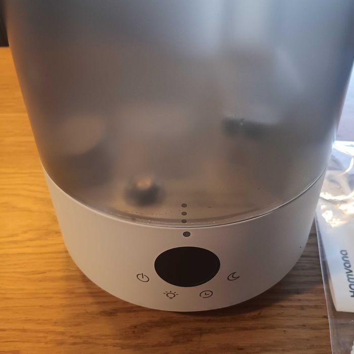 НОВ! Ултразвуков овлажнител за въздух 3.6 L – тих, с нощна лампа