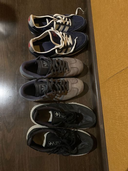 In încălțăminte adidas folosiți