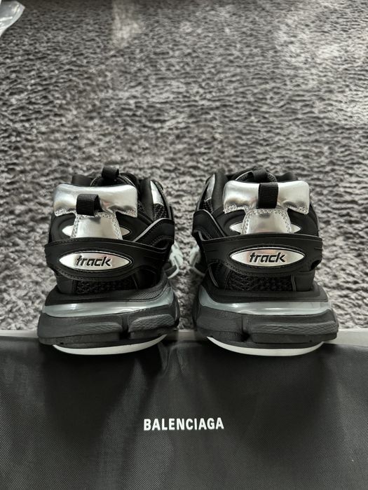 Balenciaga Track Black Silver