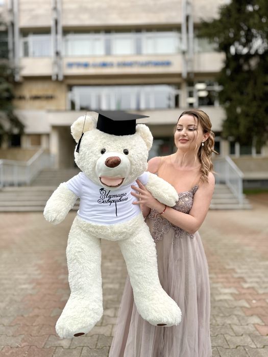 Плюшено мече абитуриент в два размера