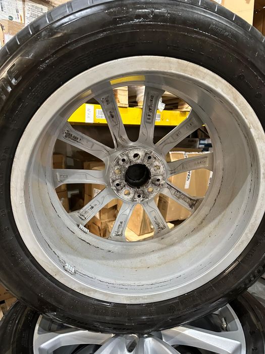 Jante 20 inch cu anvelope iarna, originale BMW X7 G07